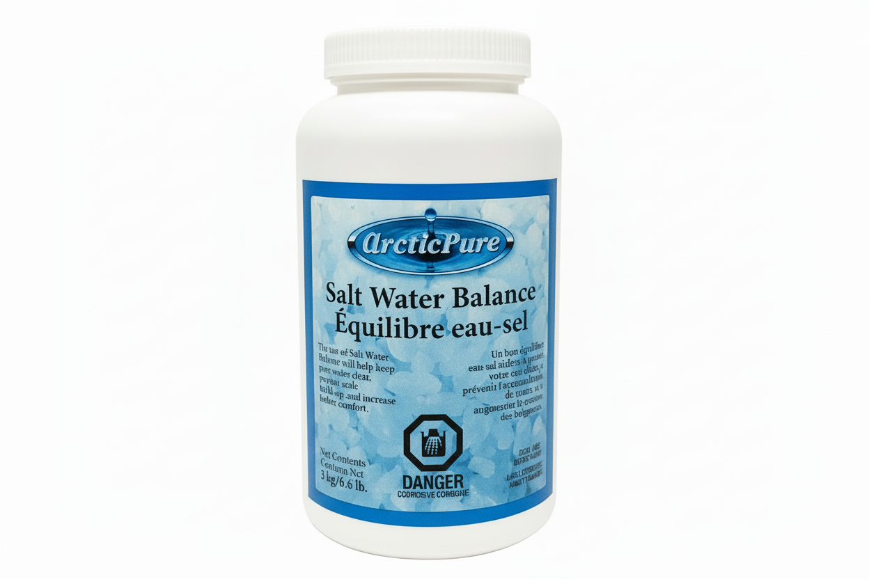 Arctic Pure Salt Water Balance ph down for Arctic Spas Salt Water Hot Tubs