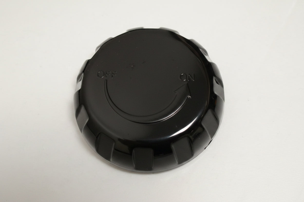 Air Control Cover Black Round